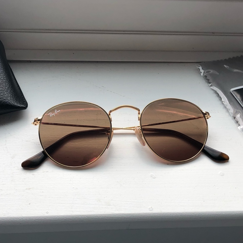 Copper Flash Round Ray-Bans